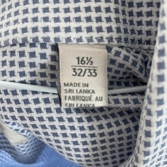 EUC Nordstrom Rack Blue and White Shirt - Picture 5 of 5